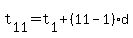 t%5B11%5D+=+t%5B1%5D+%2B+%2811+-+1%29d