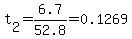 t%5B2%5D=6.7%2F52.8=0.1269