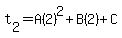 t%5B2%5D+=+A%282%29%5E2%2BB%282%29%2BC