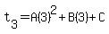 t%5B3%5D+=+A%283%29%5E2%2BB%283%29%2BC