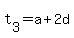 t%5B3%5D+=+a%2B2d