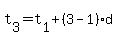 t%5B3%5D+=+t%5B1%5D+%2B+%283+-+1%29d