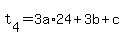 t%5B4%5D=+3a%2A24%2B3b%2Bc