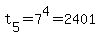 t%5B5%5D=7%5E4=2401