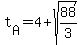 t%5BA%5D=4%2Bsqrt%2888%2F3%29