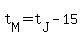 t%5BM%5D+=+t%5BJ%5D+-+15