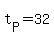 t%5BP%5D+=+32