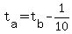 t%5Ba%5D+=+t%5Bb%5D+-+1%2F10