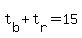 t%5Bb%5D+%2B+t%5Br%5D+=+15