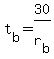 t%5Bb%5D+=+30%2Fr%5Bb%5D