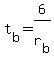 t%5Bb%5D+=+6%2Fr%5Bb%5D