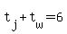 t%5Bj%5D+%2B+t%5Bw%5D+=+6