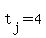 t%5Bj%5D+=+4