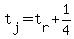 t%5Bj%5D+=+t%5Br%5D+%2B+1%2F4