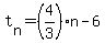 t%5Bn%5D=%284%2F3%29n-6