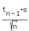 t%5Bn-1%5Ds%2Fsqrt%28n%29