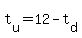 t%5Bu%5D=12-t%5Bd%5D