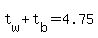 t%5Bw%5D%2Bt%5Bb%5D=4.75