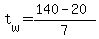 t%5Bw%5D+=+%28140+-+20%29%2F7