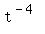 t%5E%28-4%29