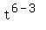 t%5E%286-3%29