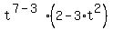 t%5E%287-3%29%2A%282+-+3%2At%5E2%29
