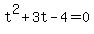 t%5E2%2B3t-4=0