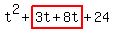 t%5E2%2Bhighlight%283t%2B8t%29%2B24