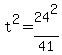t%5E2=24%5E2%2F41