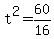 t%5E2=60%2F16