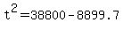 t%5E2+=+38800+-+8899.7