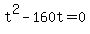 t%5E2-160t=0