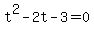 t%5E2-2t-3=0