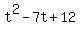 t%5E2-7t%2B12