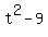t%5E2-9