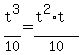 t%5E3%2F10=%28t%5E2%2At%29%2F10