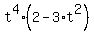 t%5E4%2A%282+-+3%2At%5E2%29