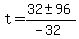 \"t+=+%2832+%2B-+96%29%2F%28-32%29+\"