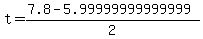 t+=+%287.8+-+5.99999999999999%29%2F2