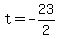 t+=+-23%2F2
