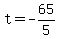 t+=+-65%2F5