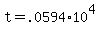 t+=+.0594%2A10%5E4