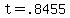 t+=+.8455