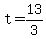 t+=+13%2F3