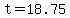 t+=+18.75