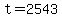 t+=+2543