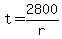 t+=+2800%2Fr