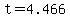 t+=+4.466
