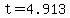 t+=+4.913
