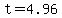 t+=+4.96